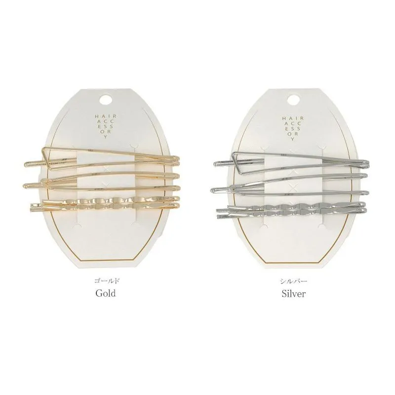 Metallic Hairpin Set