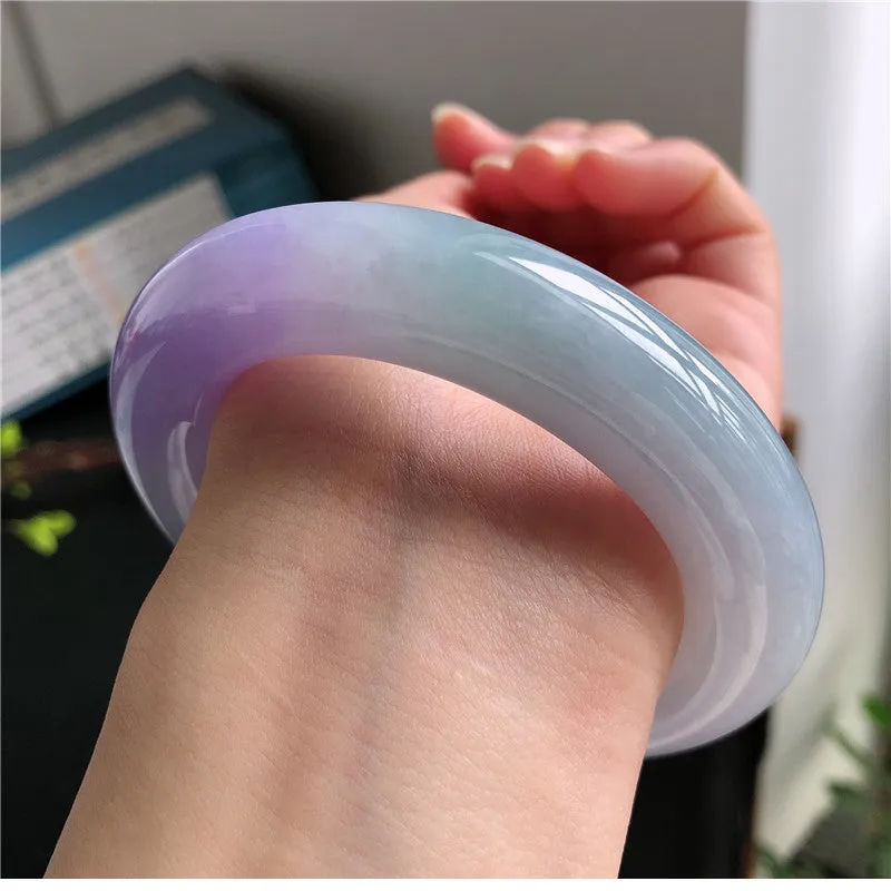 Natural Jade Bangle Jadeite Bangle Internal Diameter 58.9mm B8010824