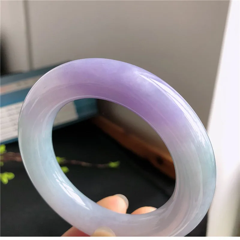 Natural Jade Bangle Jadeite Bangle Internal Diameter 58.9mm B8010824