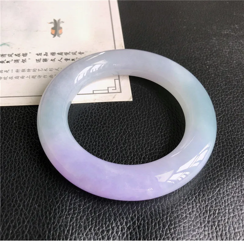 Natural Jade Bangle Jadeite Bangle Internal Diameter 58.9mm B8010824
