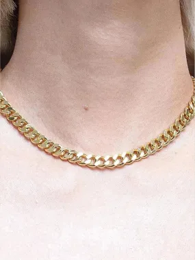 OUTOFOFFICE Cuban Link Choker Necklace