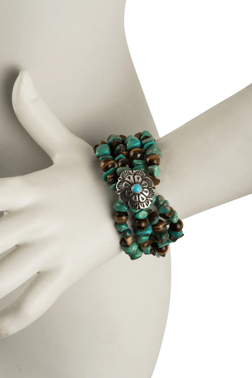 Paige Wallace Tiger's Eye Bracelet