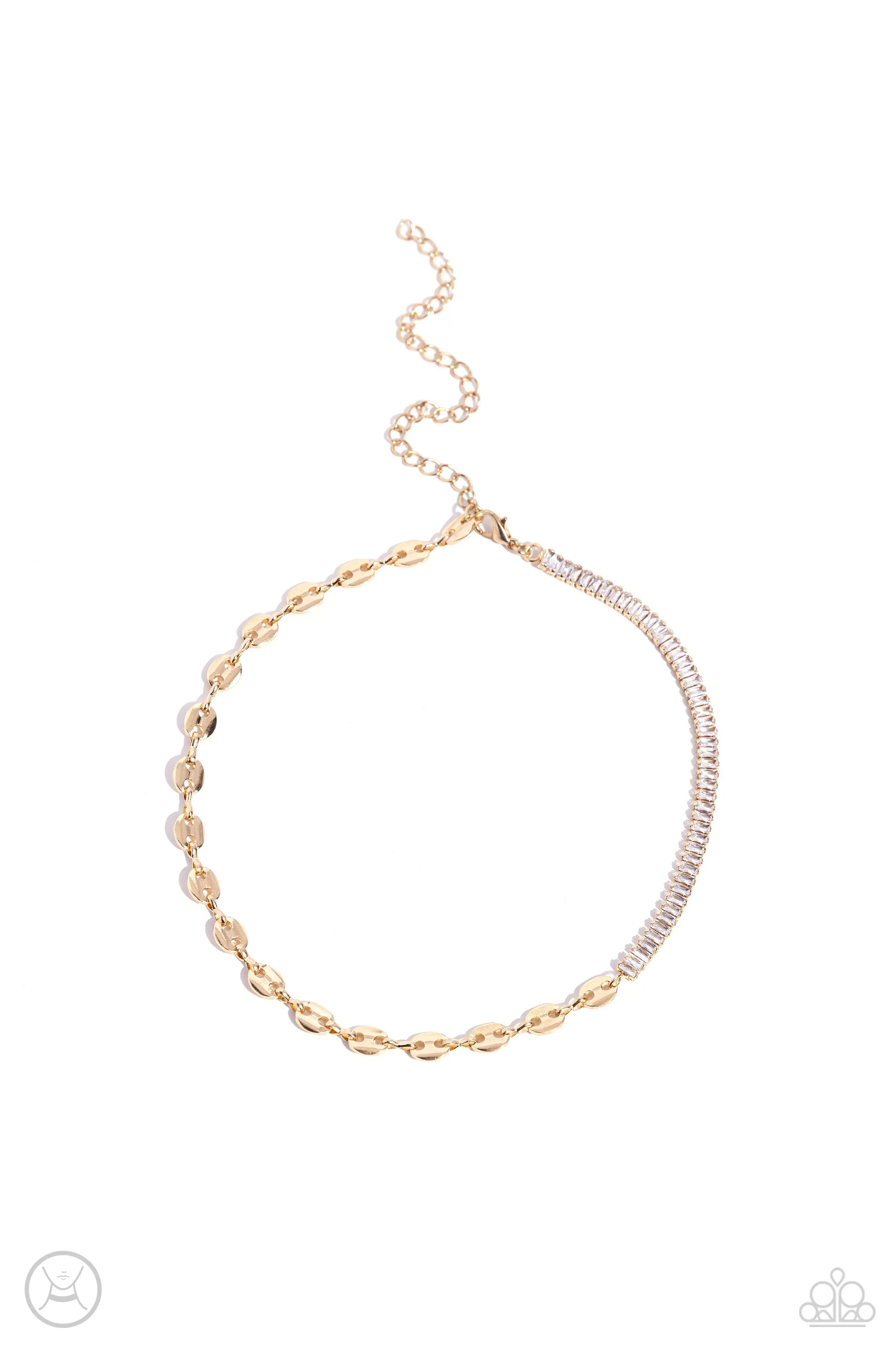 Paparazzi Dream Duo Necklace Gold