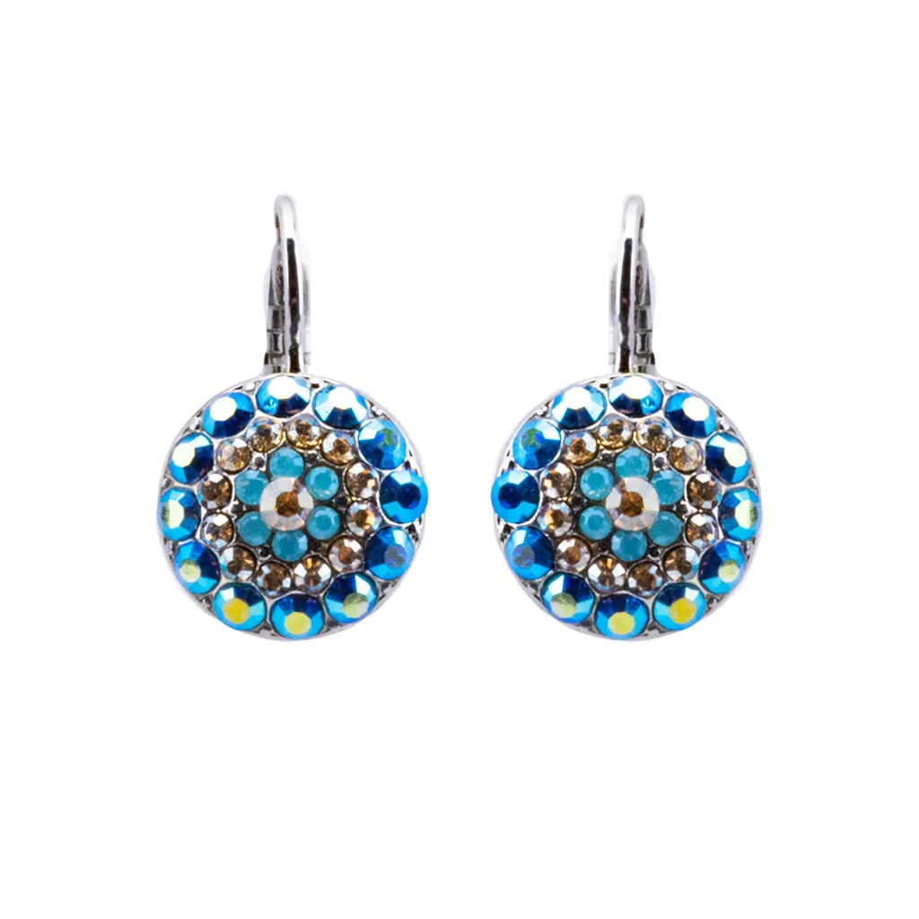 Pavé Leverback Earrings in "Fairytale" *Custom*
