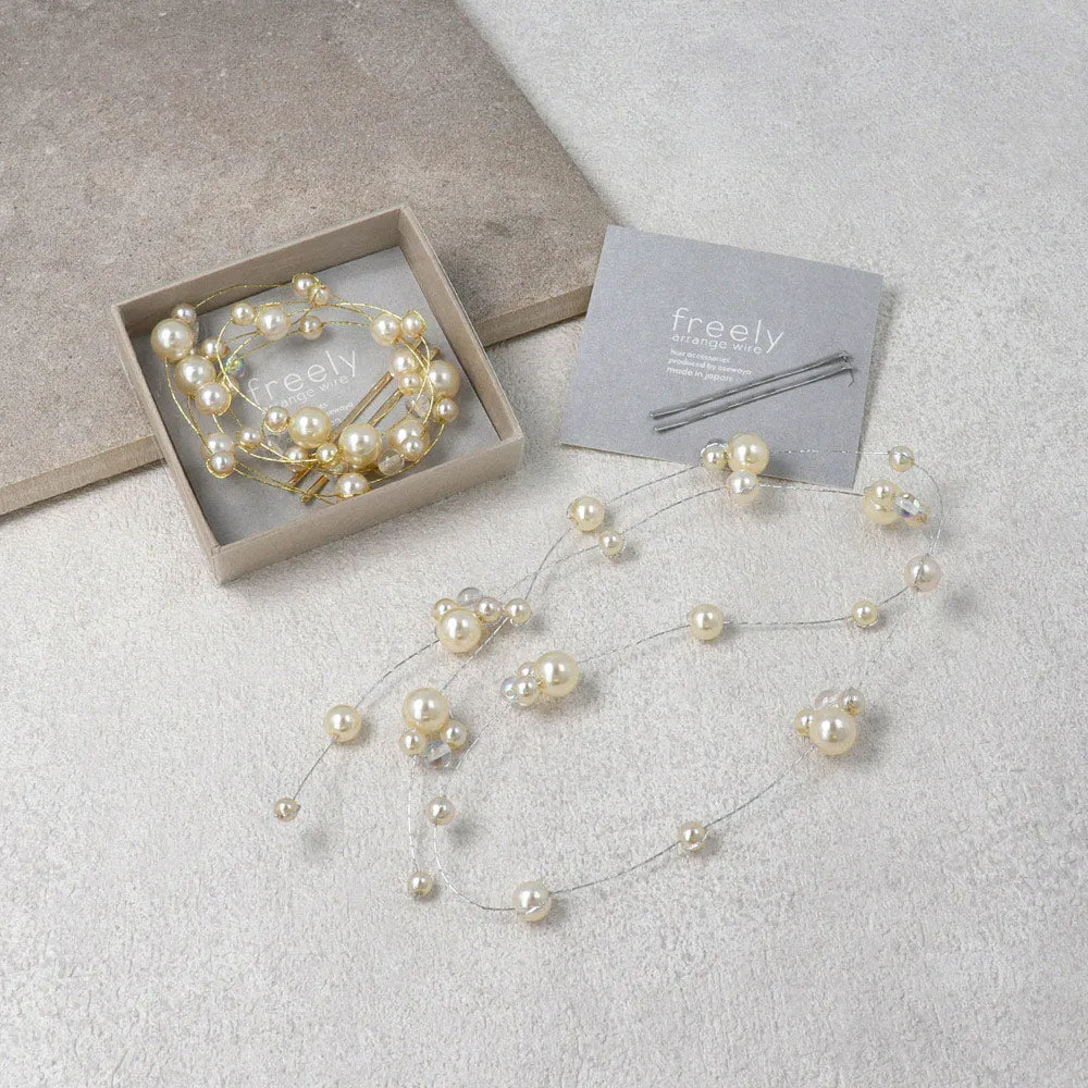 Pearl Cluster Hair Vine