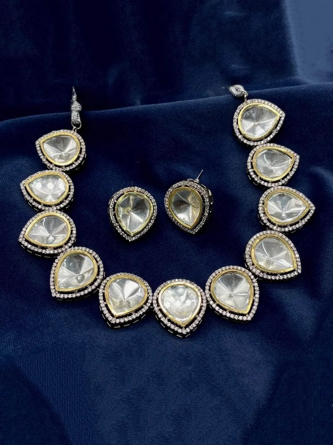 Petal Kundan Necklace