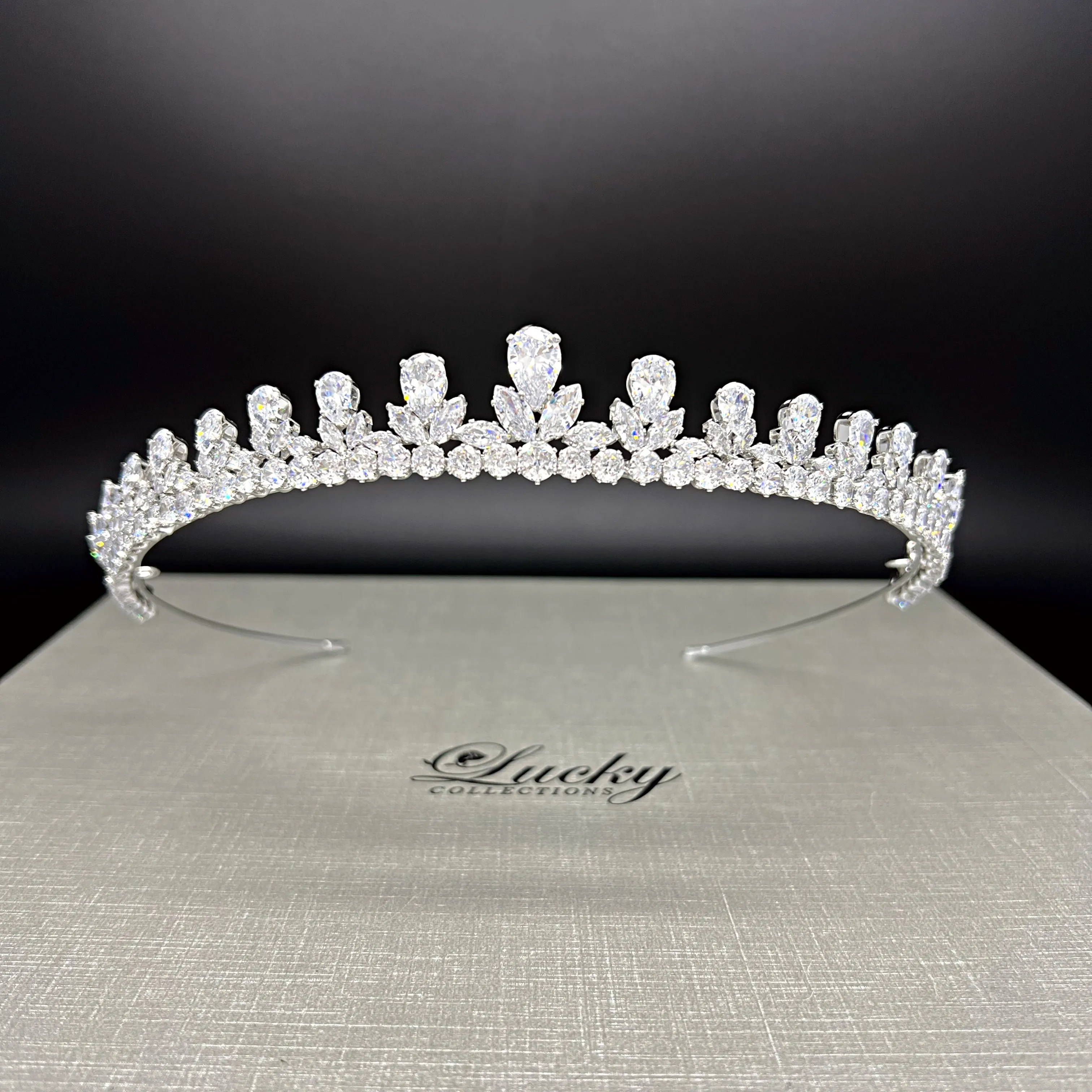 Petite Short Tiara with Touch of Elegance by Lucky Collections ™