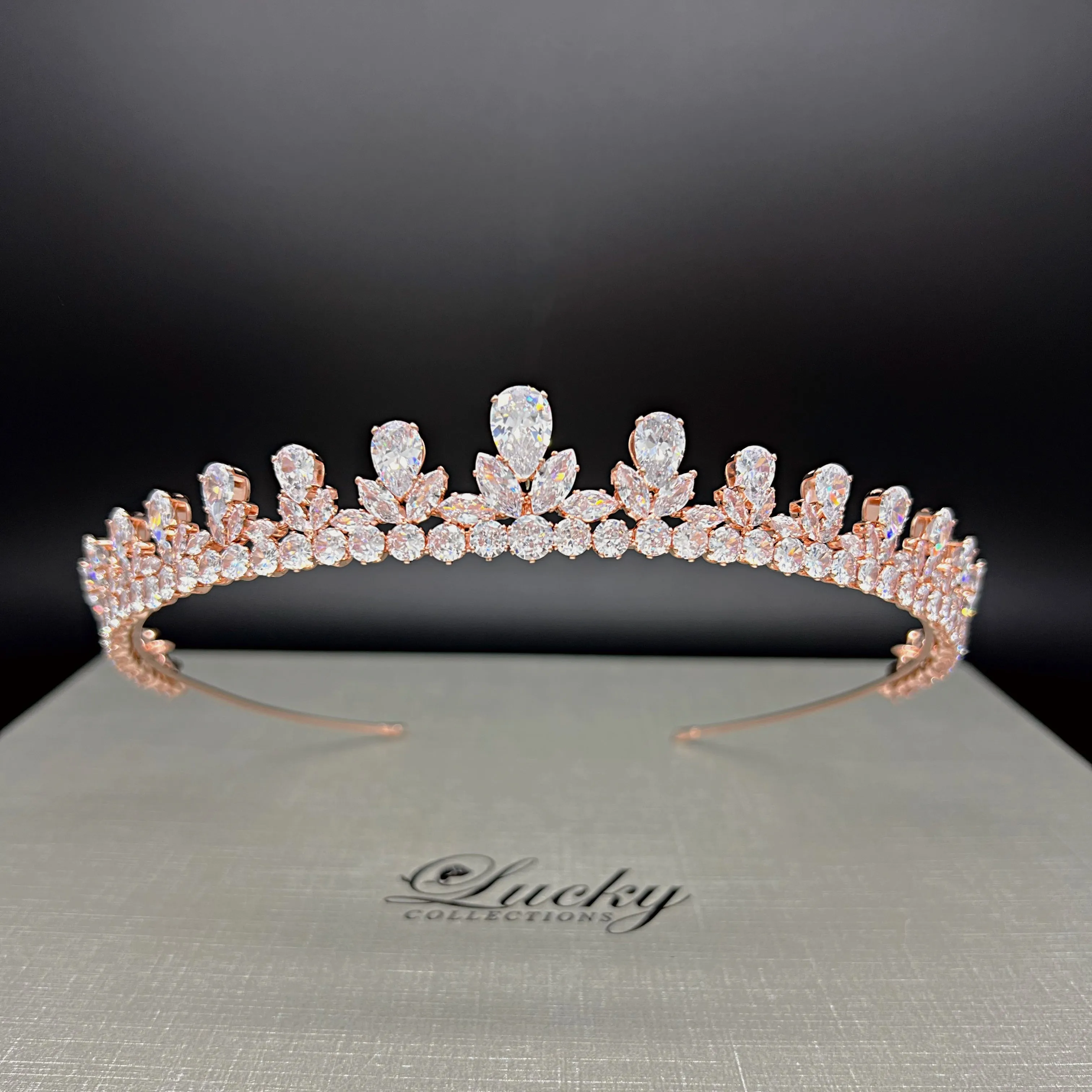 Petite Short Tiara with Touch of Elegance by Lucky Collections ™