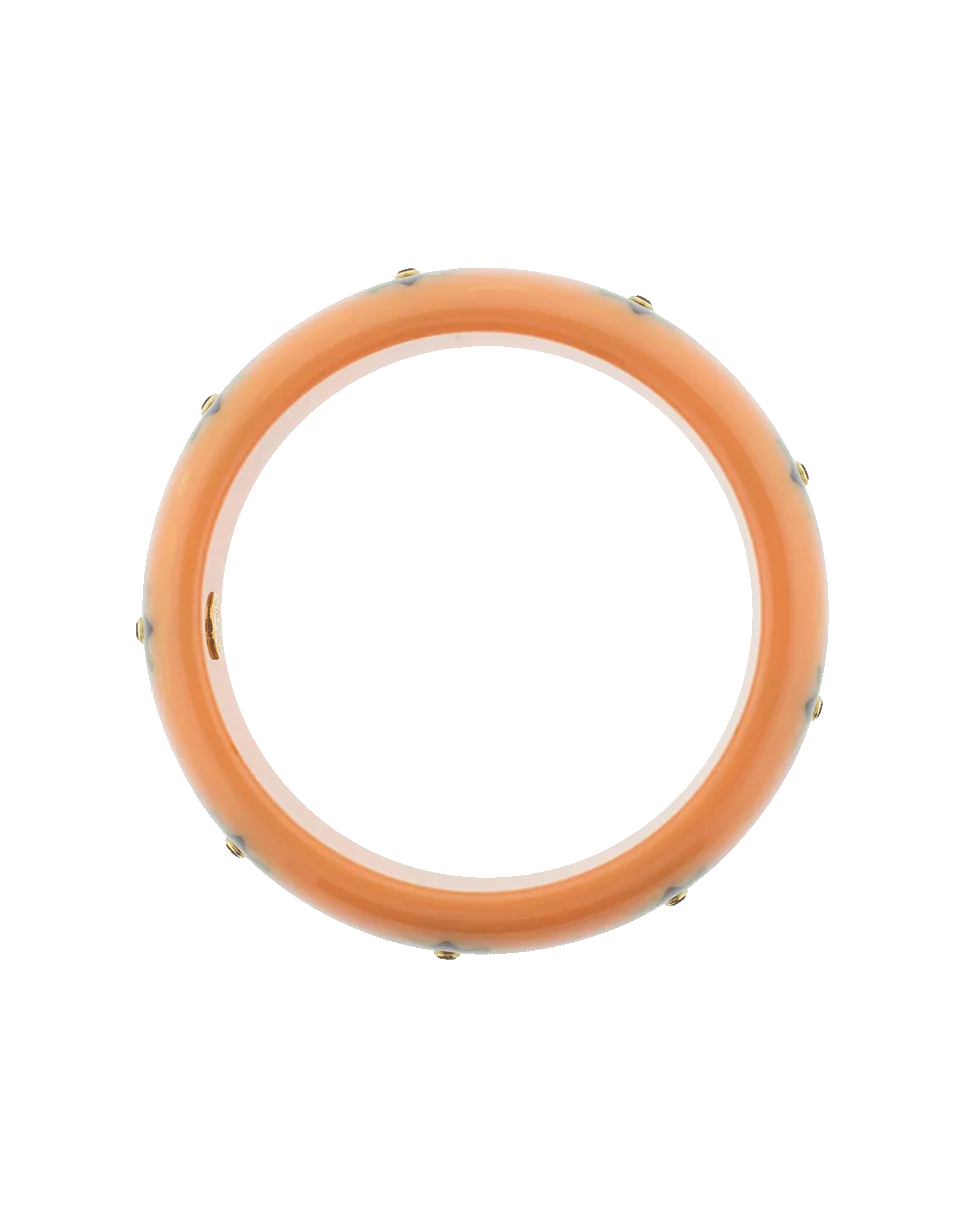 Pink Green And Blue Bakelite Bangle