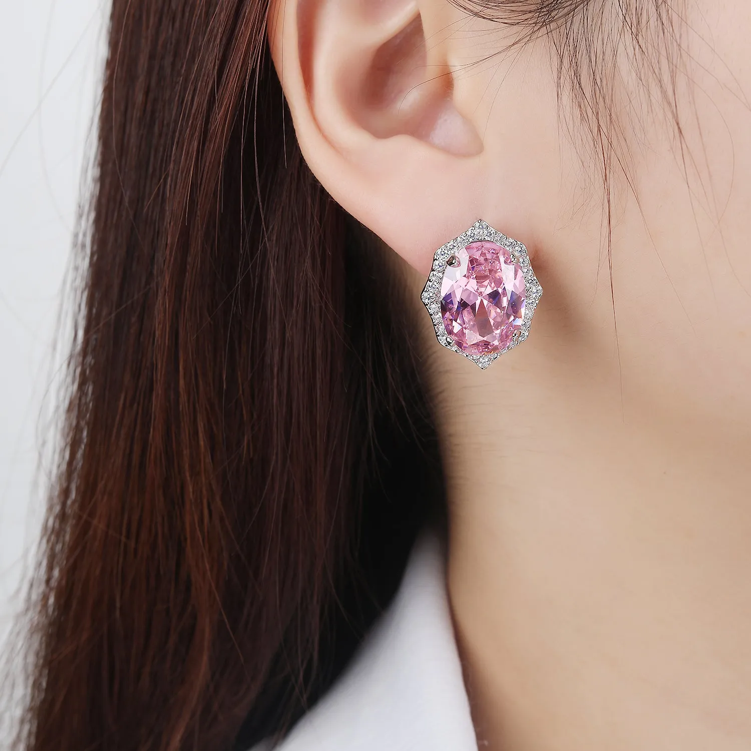 Popular Zircon Stud Earring, Women's Girl's Gatherings Jewelry CE11820
