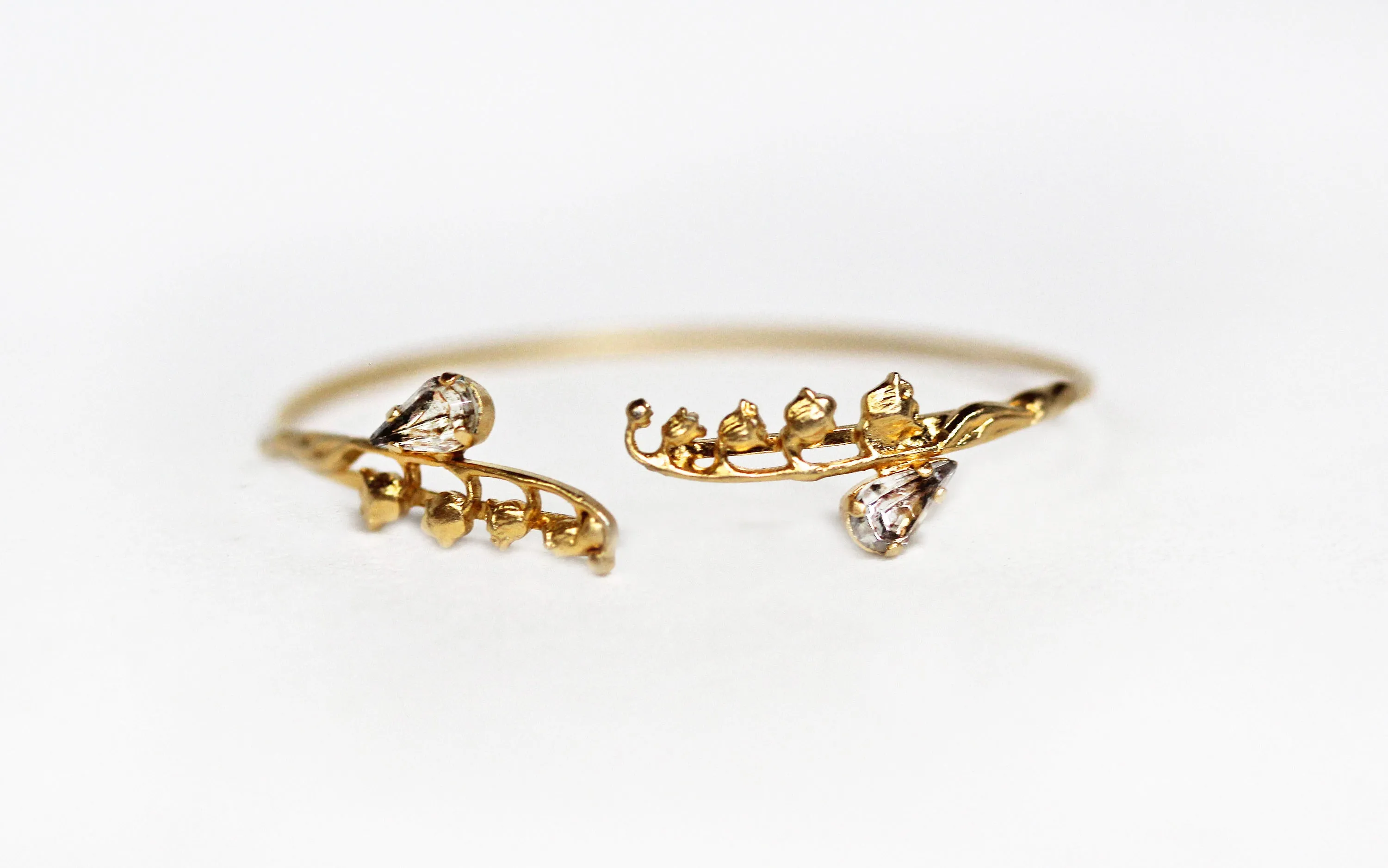 Preorder * Crystal Lily of the Valley Bracelet