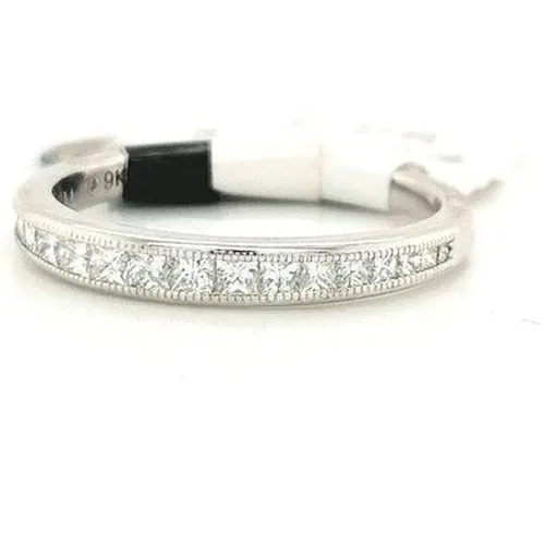 Princess Cut Channel Set Band .30ct