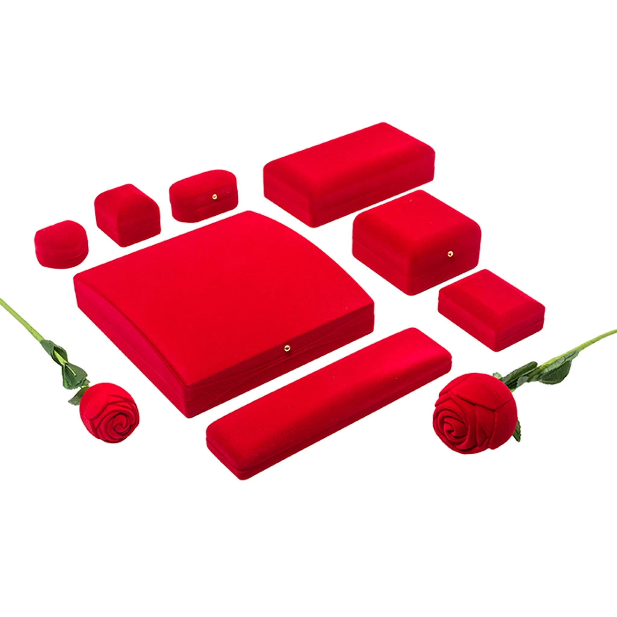 Red Velvet Bracelet Box