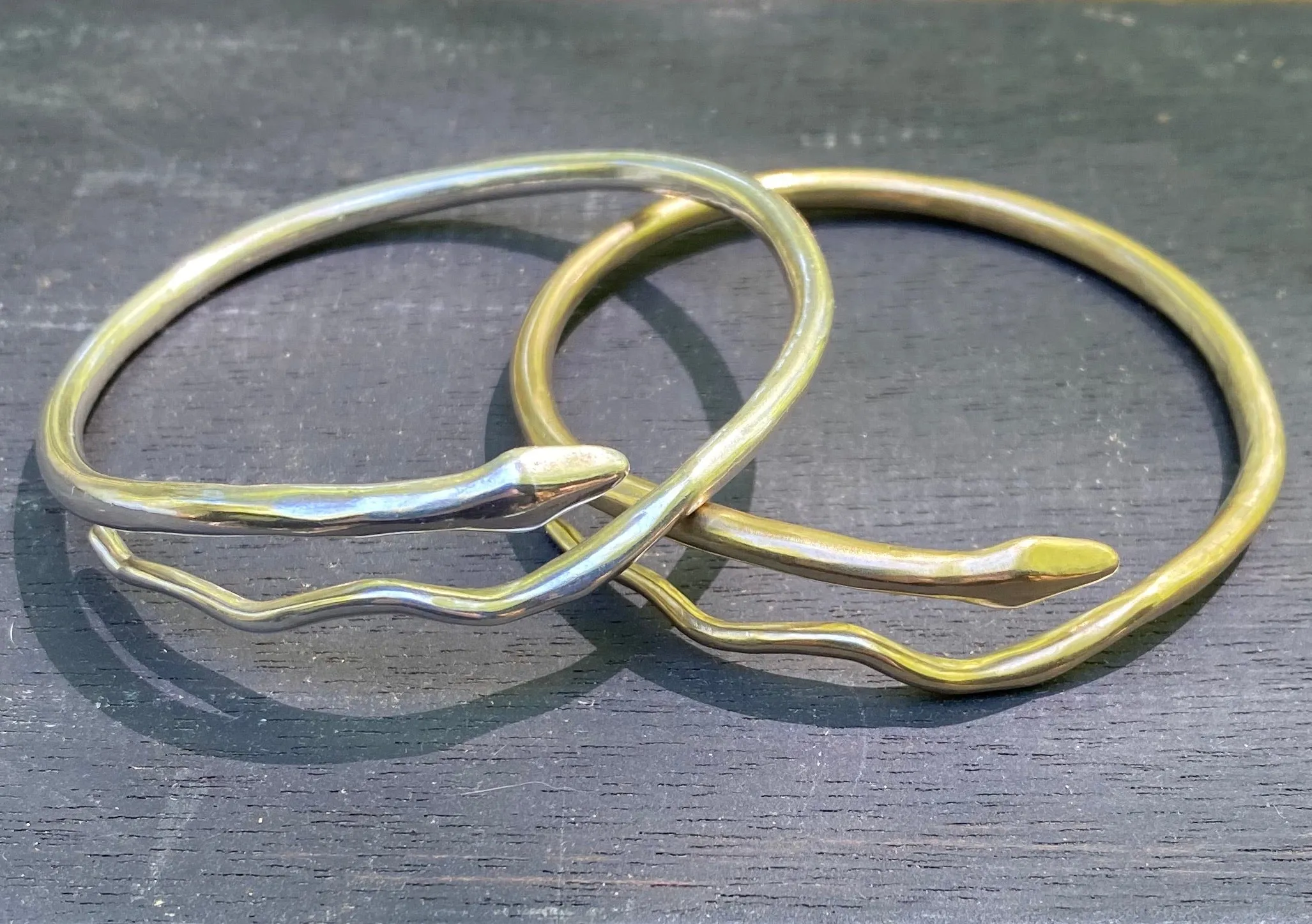 River snake bangle bracelet