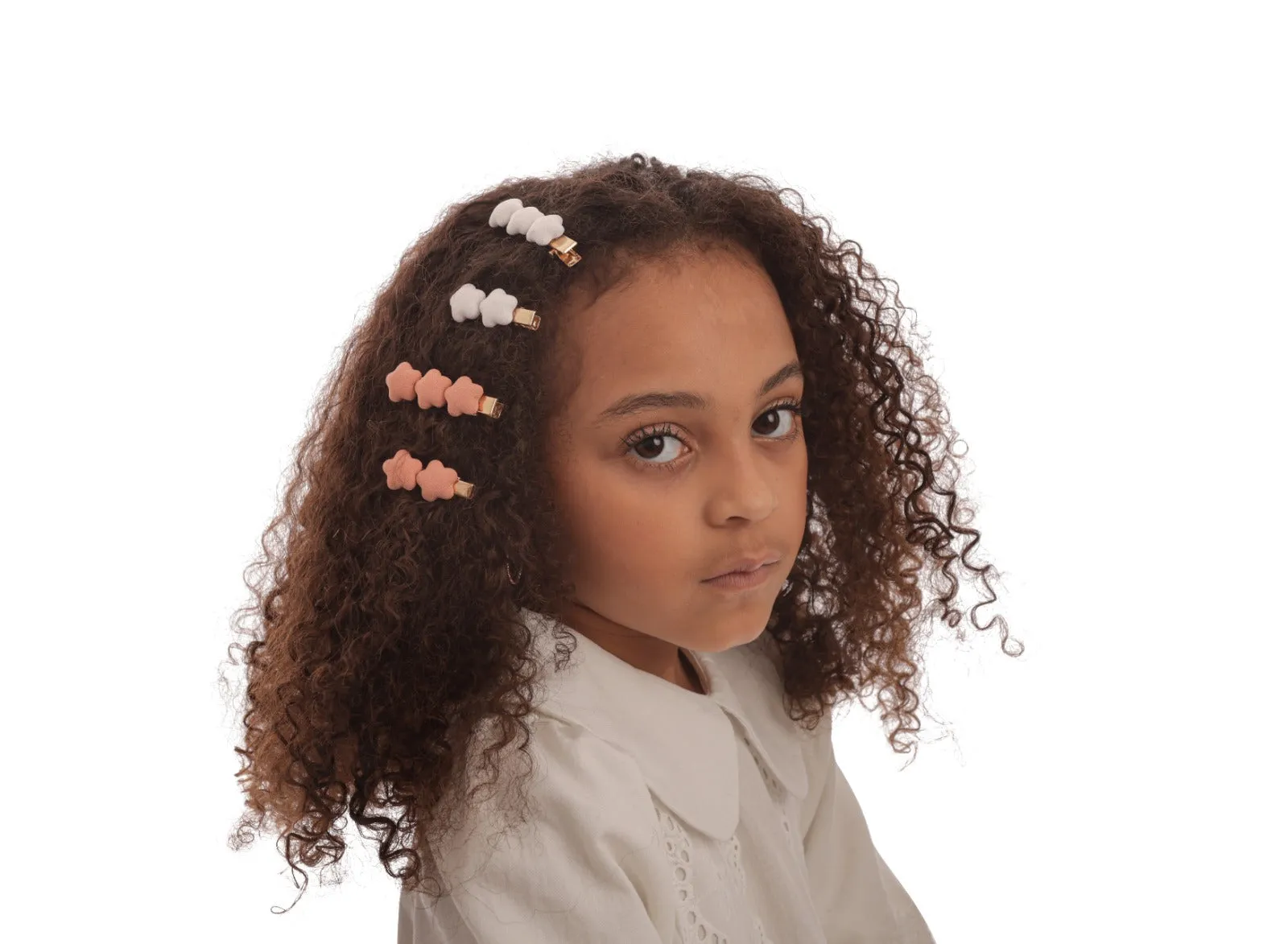 Rosebud 3 Flower Hairpin