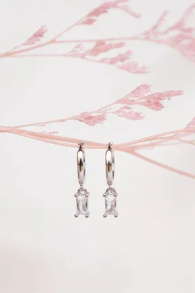 Sadie Drop Earrings - Silver