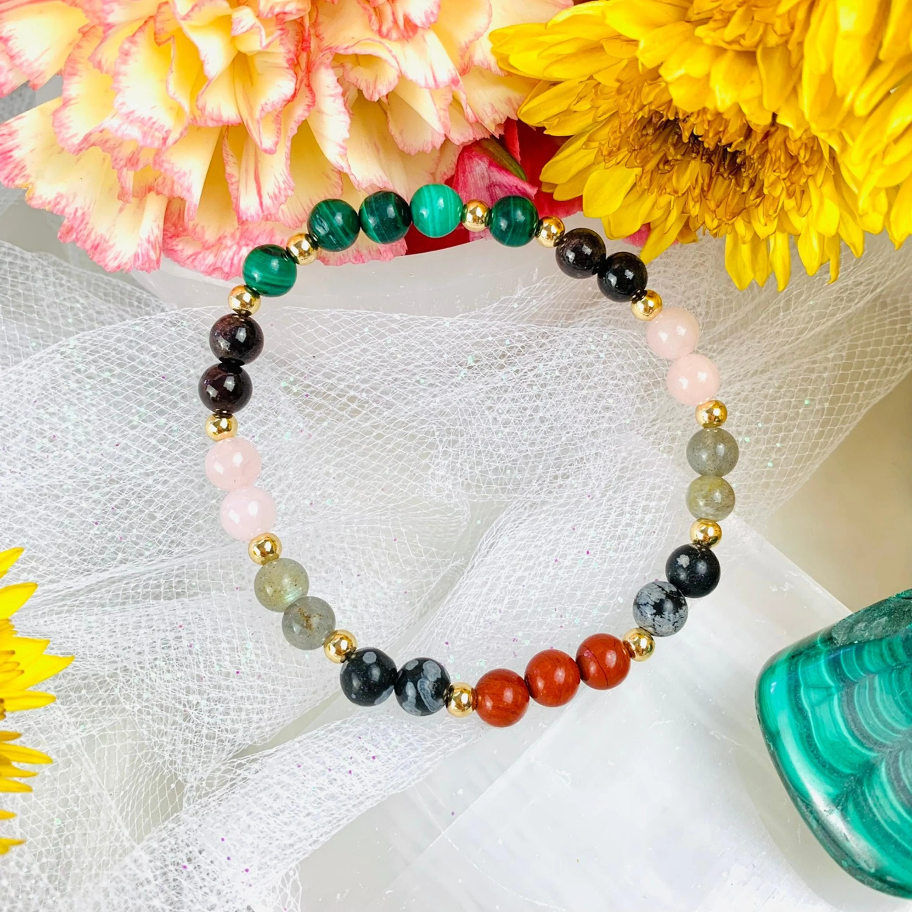 Scorpio Zodiac Crystal Bracelet