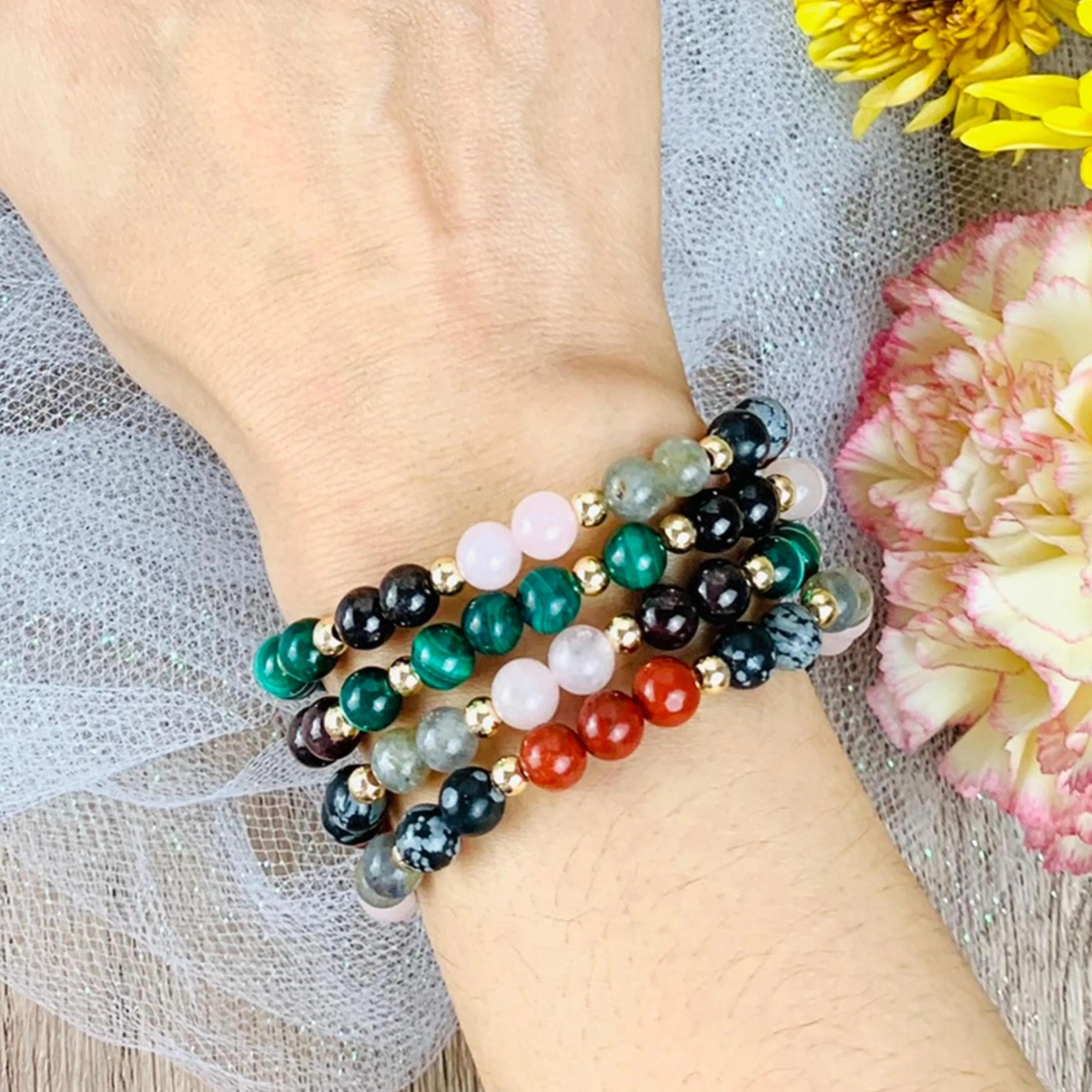Scorpio Zodiac Crystal Bracelet