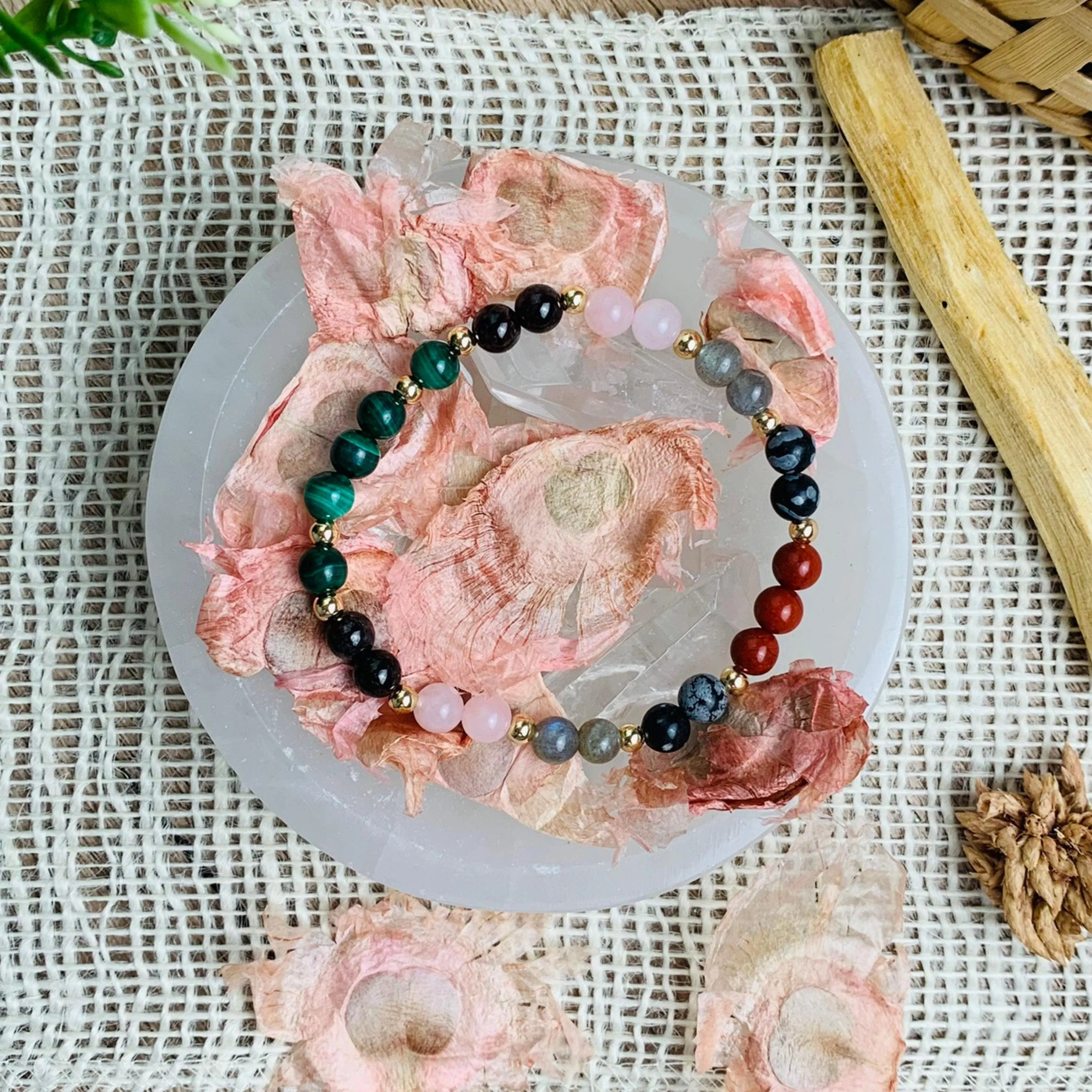 Scorpio Zodiac Crystal Bracelet