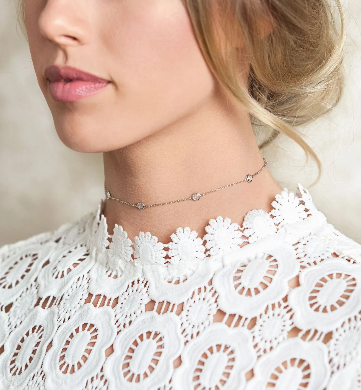 Sienna Petite Crystal Choker