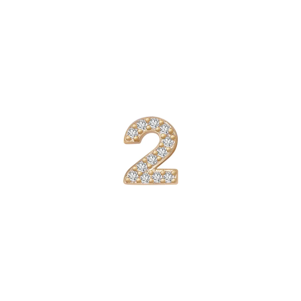 SKINNY SILVER 2 CHARM (YELLOW)
