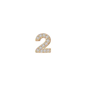 SKINNY SILVER 2 CHARM (YELLOW)