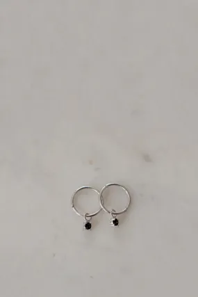 Sophie - Mini Rock Sleepers, Black/ Silver