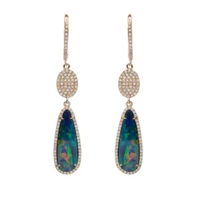 SPIRITUAL DIAMOND EARRING, GOLD