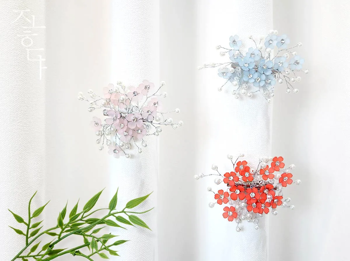 Spring Flower Hair Pin (3 Colors)