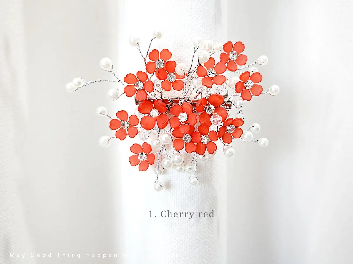 Spring Flower Hair Pin (3 Colors)