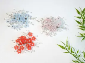 Spring Flower Hair Pin (3 Colors)