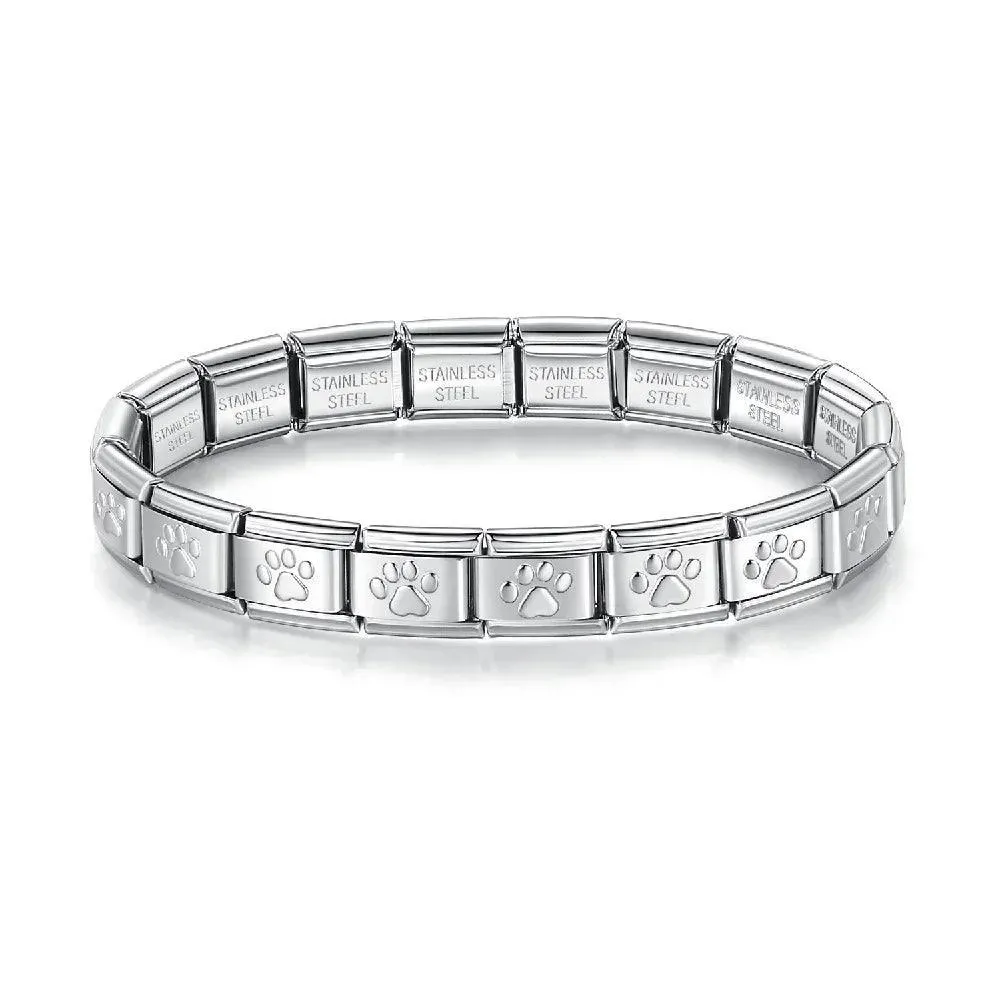 Stainless Steel Geometric Bangle: Chic Women's Fashion Jewelry