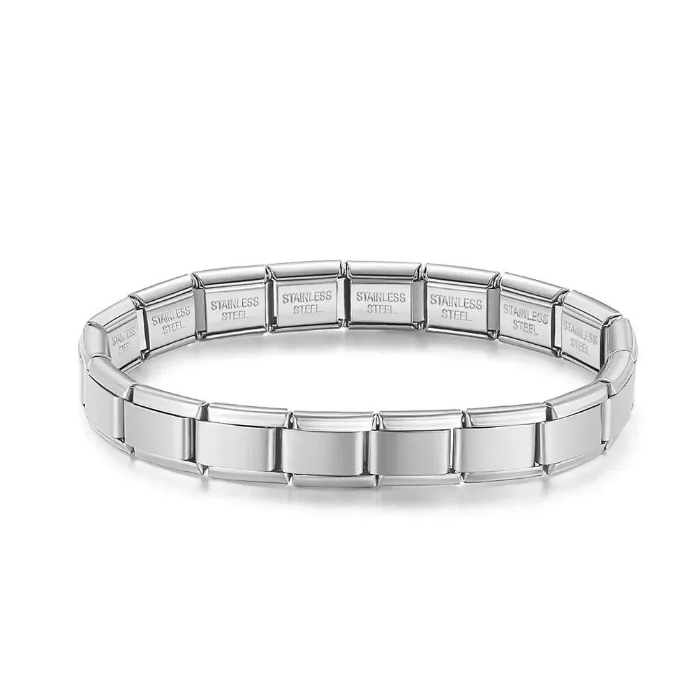 Stainless Steel Geometric Bangle: Chic Women's Fashion Jewelry