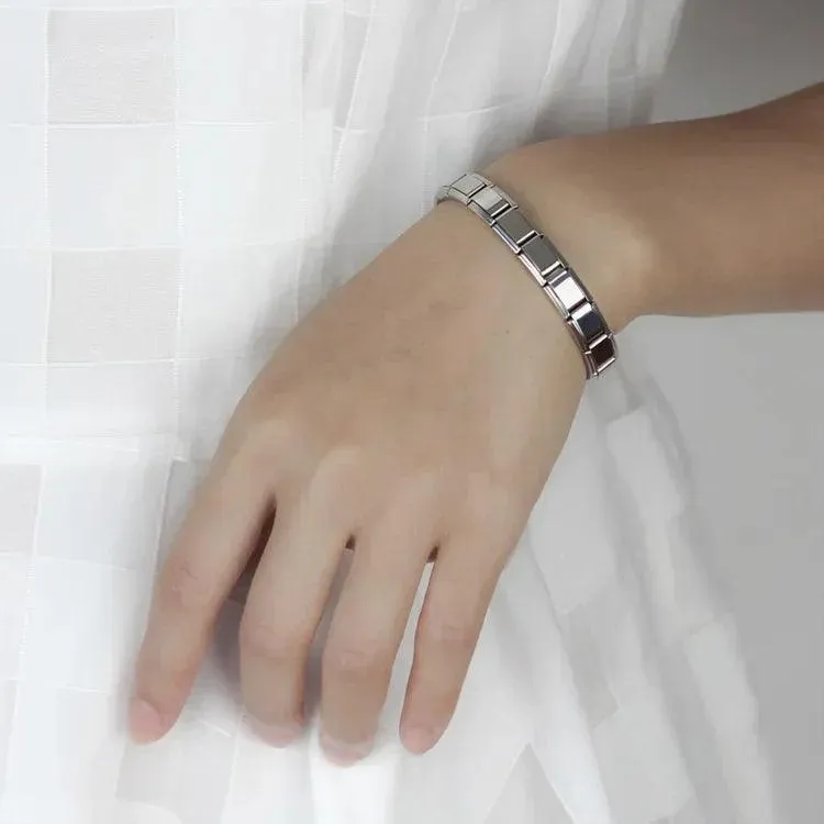 Stainless Steel Geometric Bangle: Chic Women's Fashion Jewelry