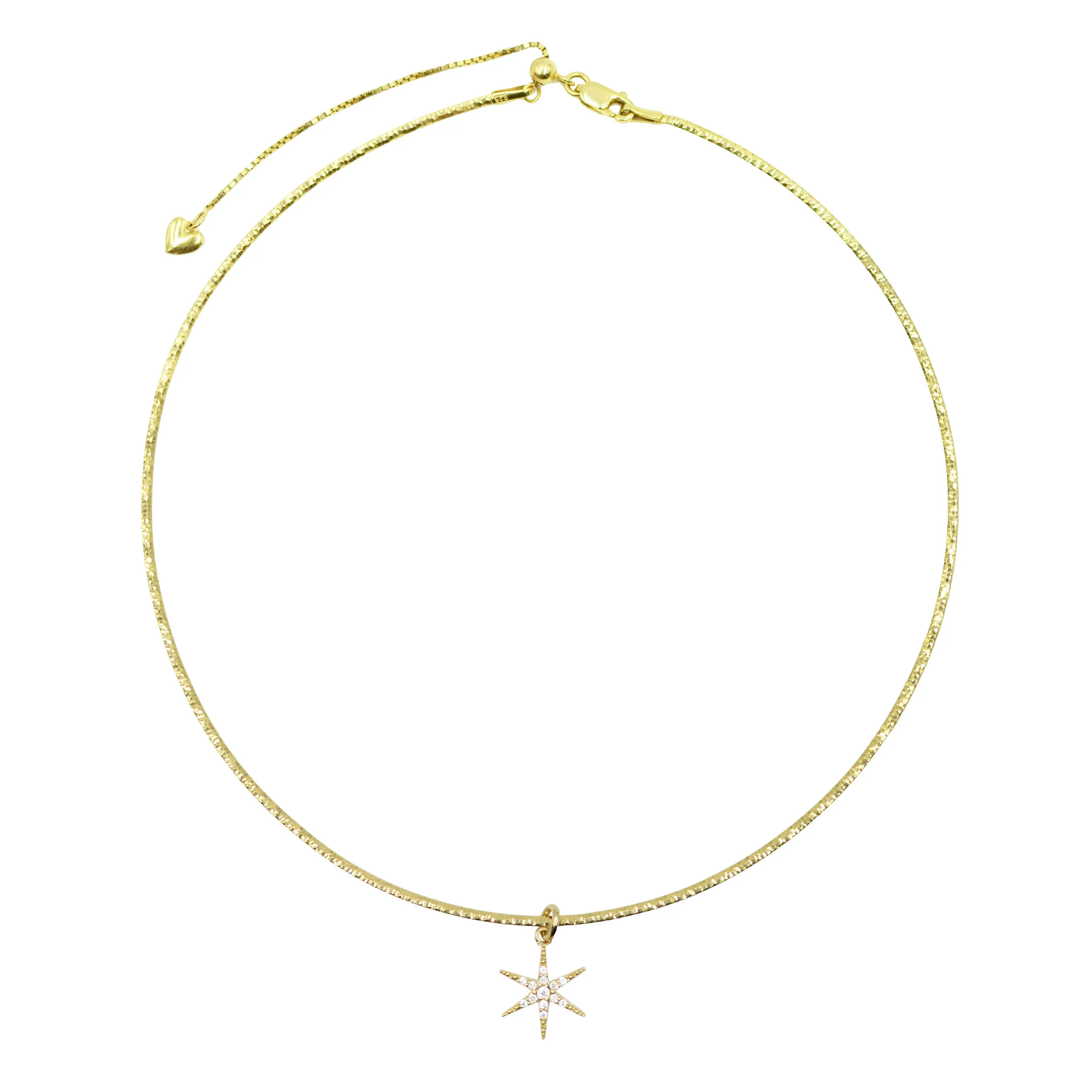 Starburst Charm on Omega Chain
