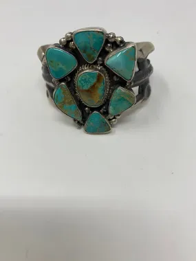 Sterling Silver Navajo Cuff Bracelet!