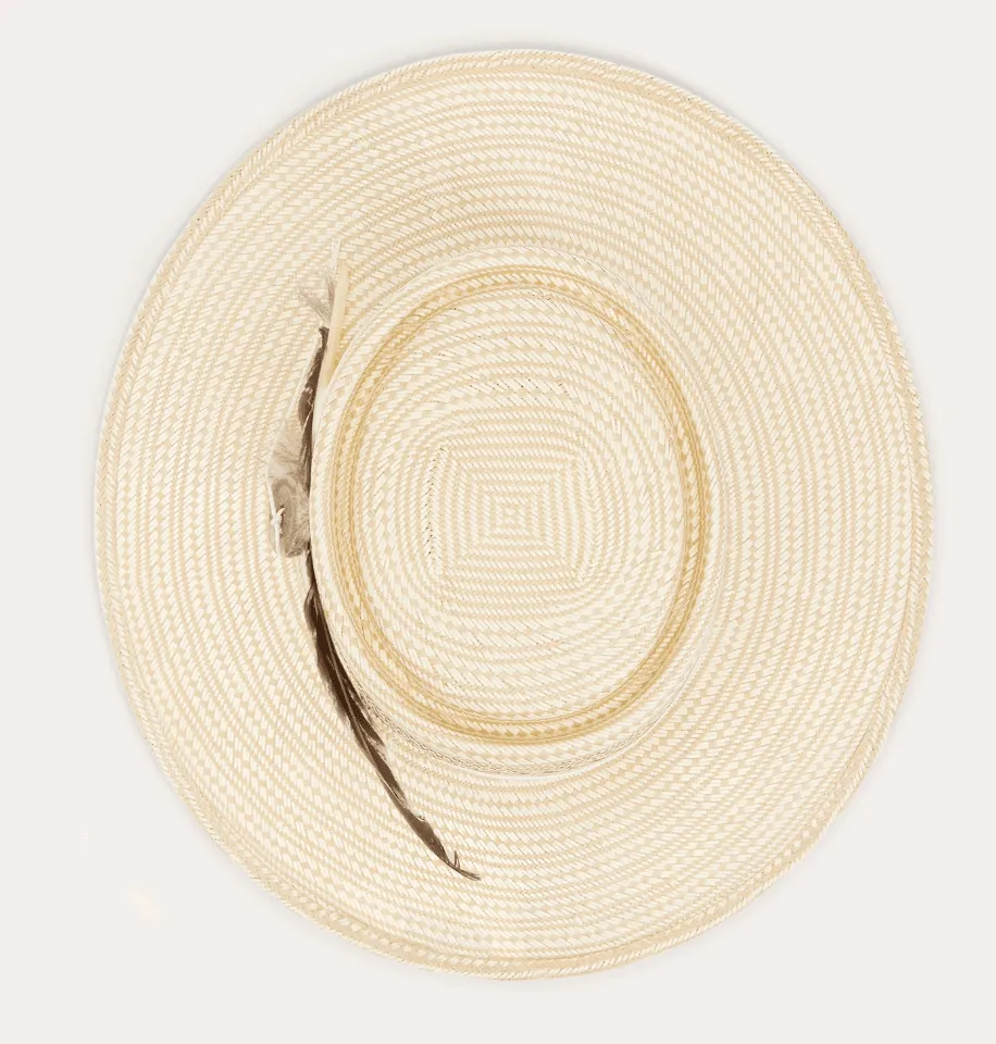 Stetson Natural/Tan Batterson Straw Fashion Cowboy Hat XSBTSN22534