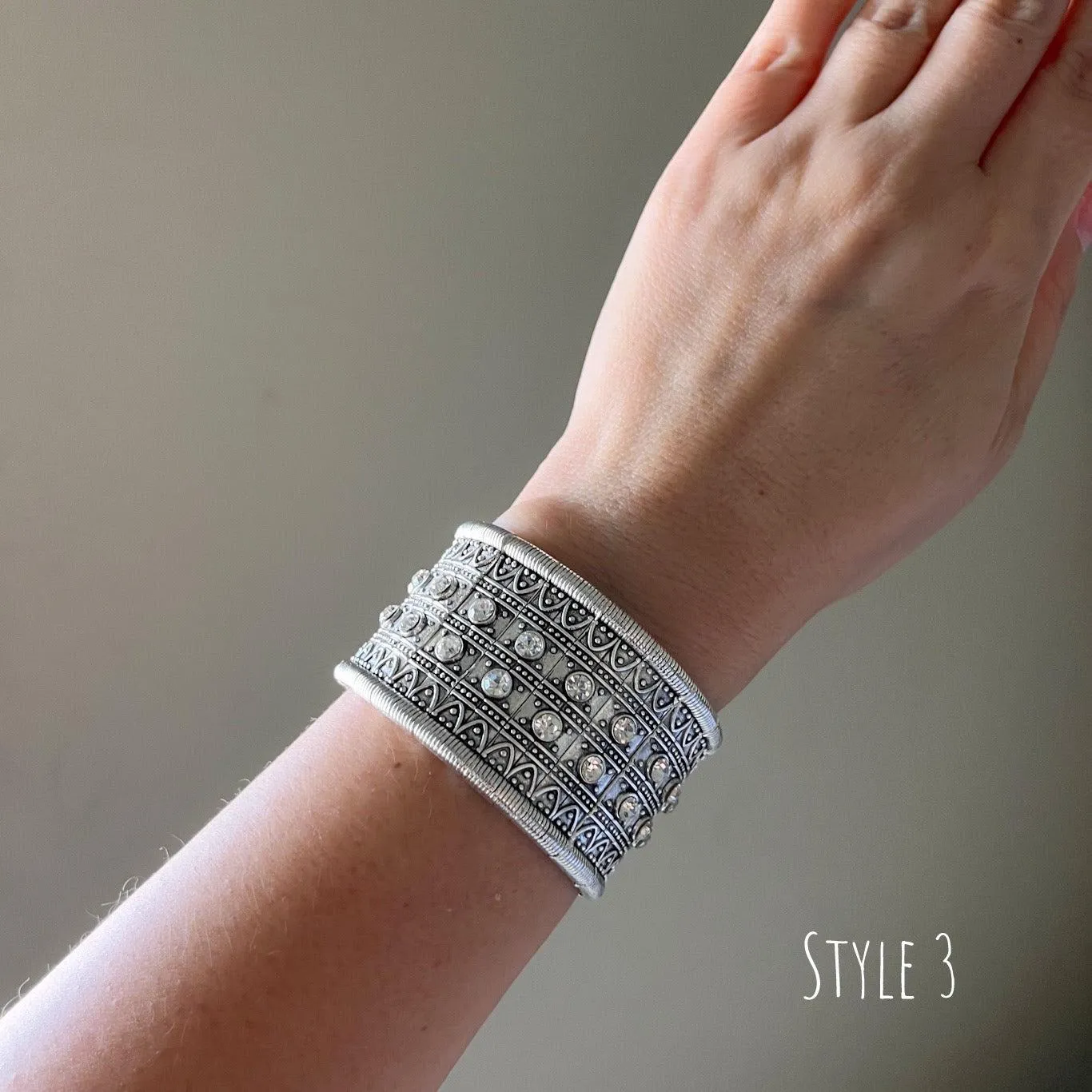 Tara Vintage Metal Bracelet - 3 STYLES