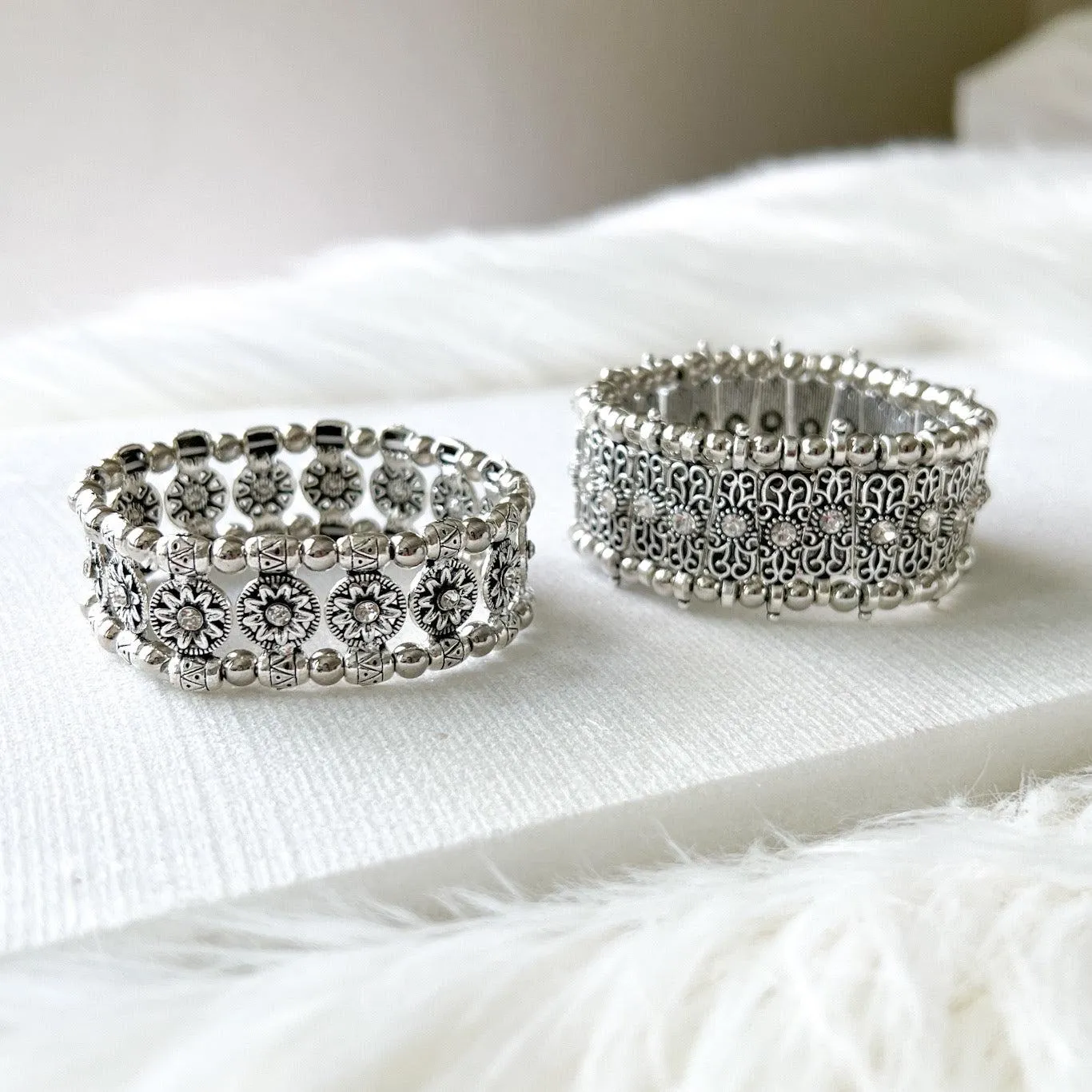 Tara Vintage Metal Bracelet - 3 STYLES