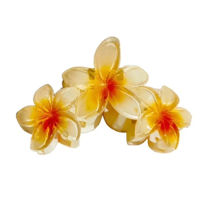 TAVIMART  -  Elegant Plastic Hairpin Fashionable Hairpins Beautiful Flower Hair Pin Claw Hair Clip Accessory for Parties & Weddings