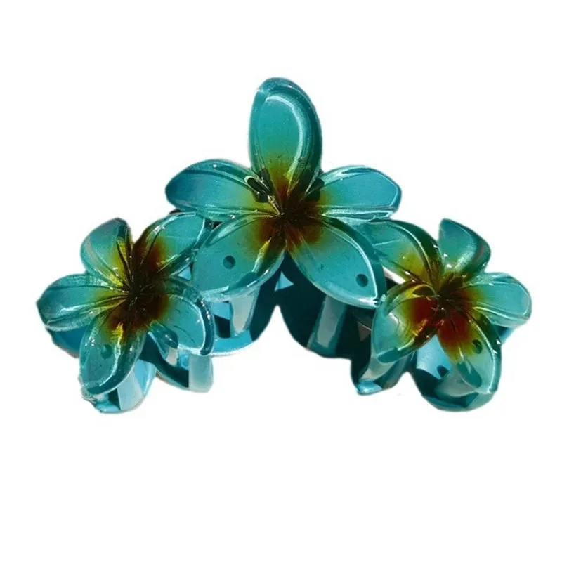 TAVIMART  -  Elegant Plastic Hairpin Fashionable Hairpins Beautiful Flower Hair Pin Claw Hair Clip Accessory for Parties & Weddings