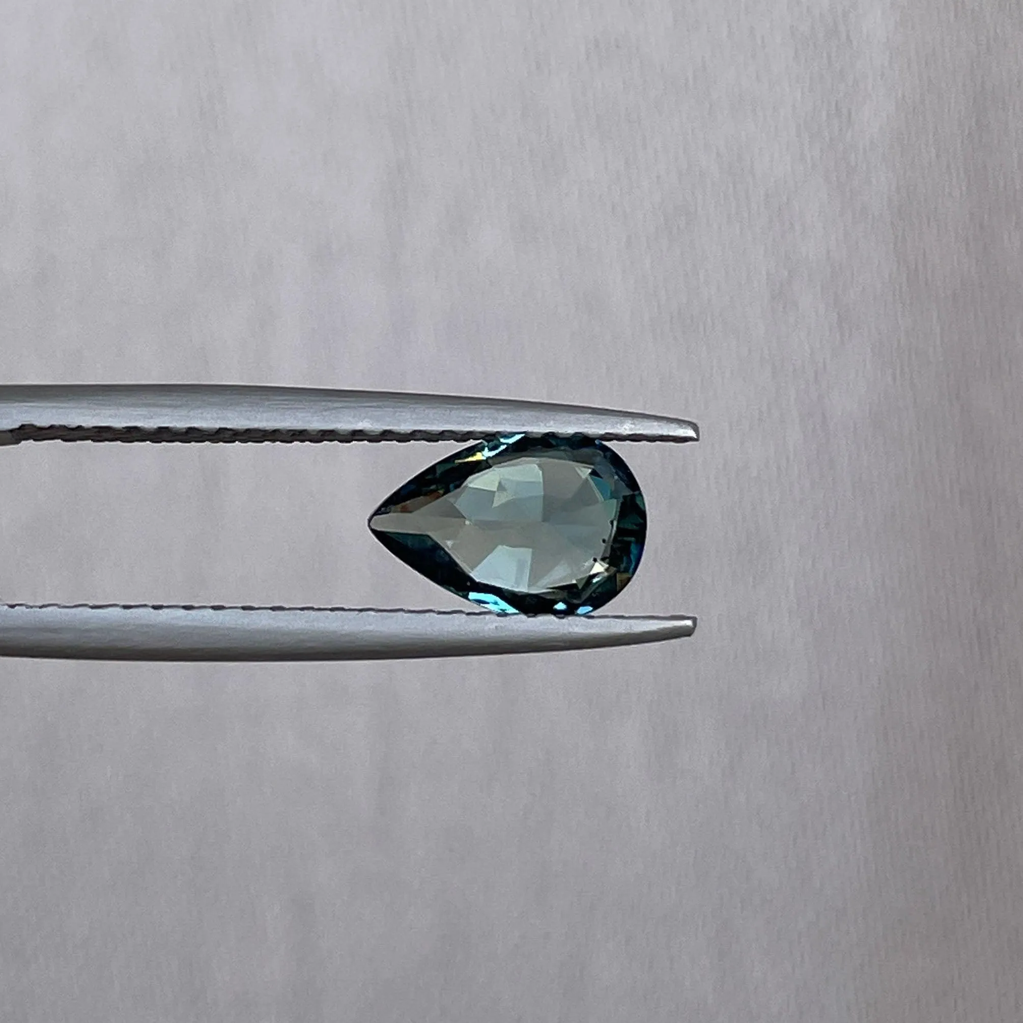 Teal Sapphire 1.15 Ct, Natural Teal Sapphire Ring, Parti sapphire, Teal Sapphire Engagement Ring, bespoke Ring, For Custom ring Loose gem