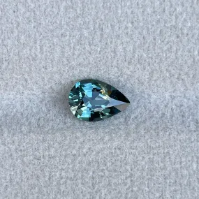 Teal Sapphire 1.15 Ct, Natural Teal Sapphire Ring, Parti sapphire, Teal Sapphire Engagement Ring, bespoke Ring, For Custom ring Loose gem