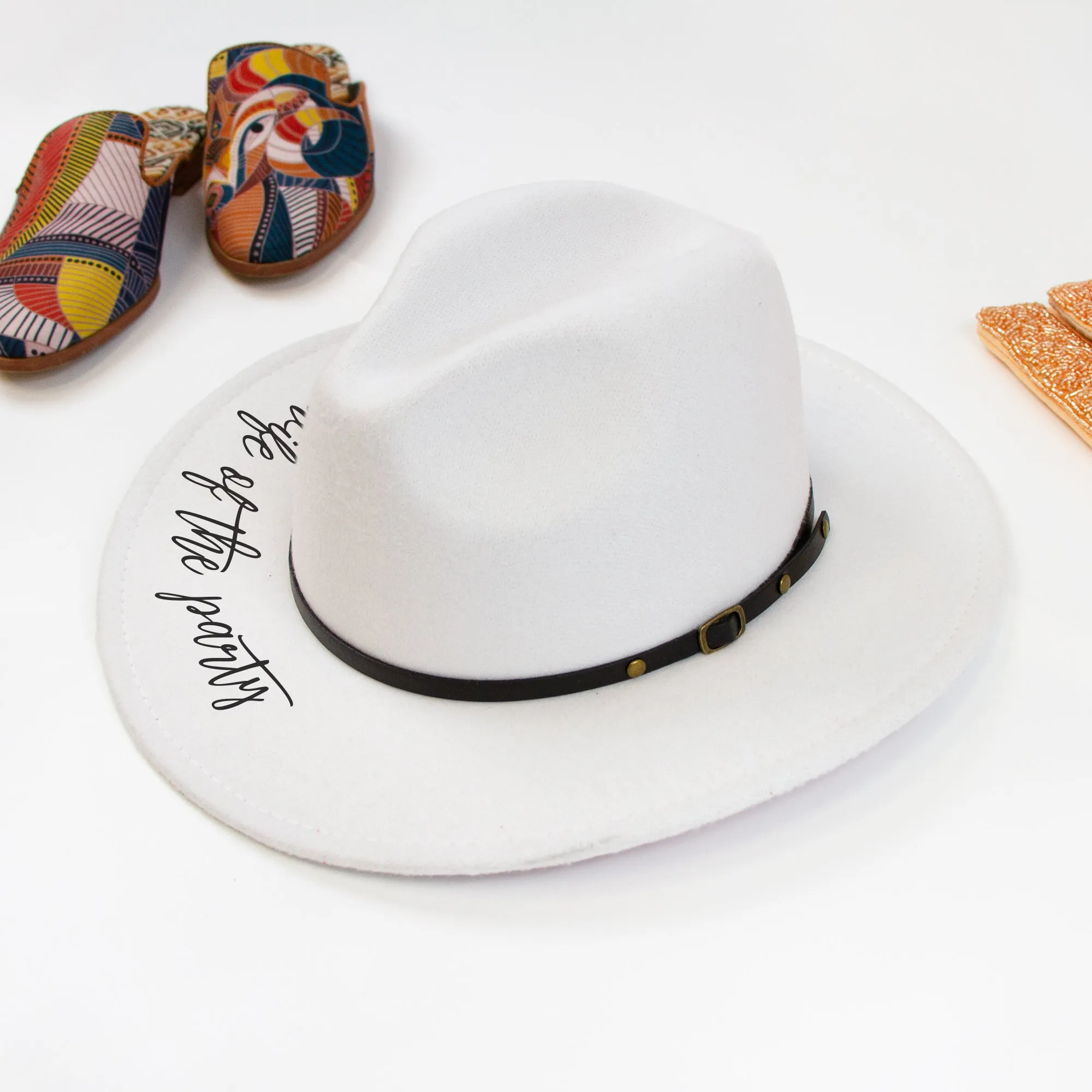 The Party, Wife of the Party Fedora Hats