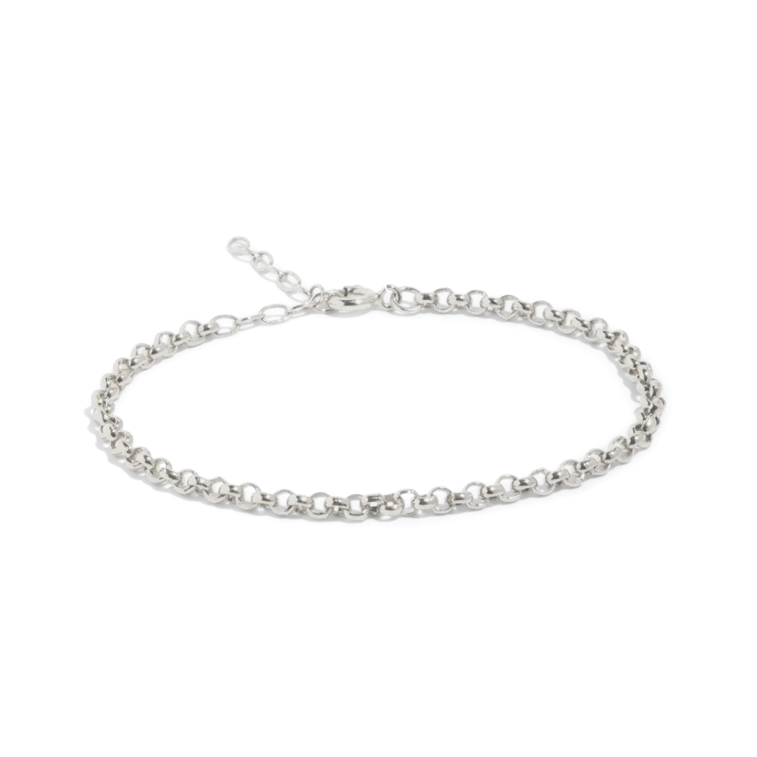THE RILEY ROLO BRACELET - sterling silver