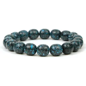 Tibetan Turquoise Stretch Bracelet 10mm