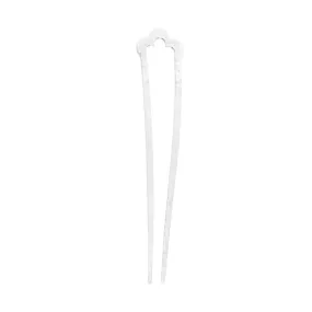 Trefoil Hair Pin in Silver - Large