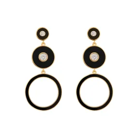 Triple Solitaire Black Enamel