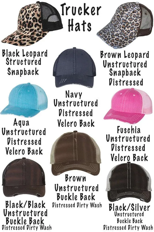 Valentines Day Hat XOXO Hugs Kisses Trucker Cap
