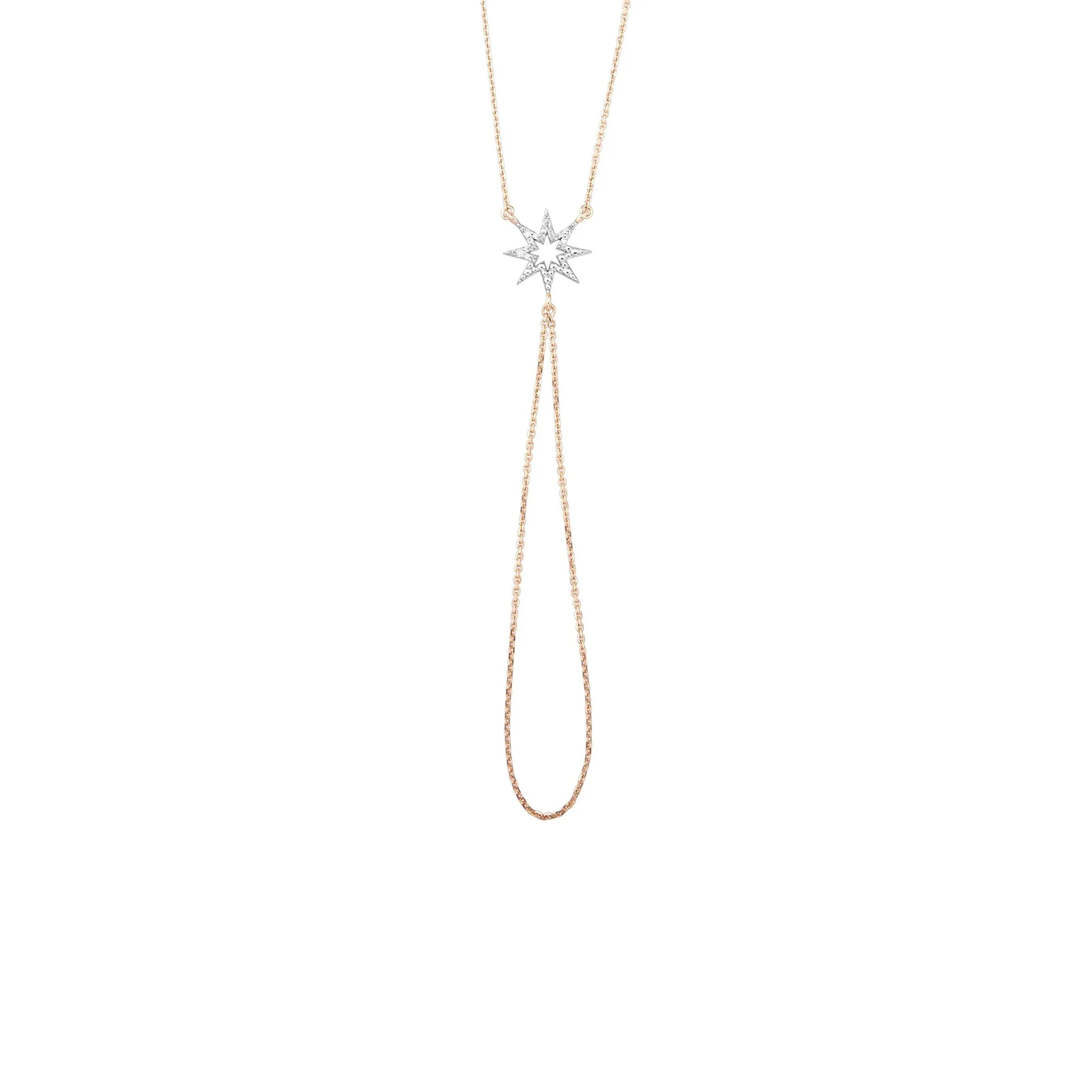 VENUS STAR DIAMOND HAND CHAIN